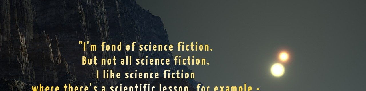 To unite Science and Fiction – and make it interesting – #FridayMotivation