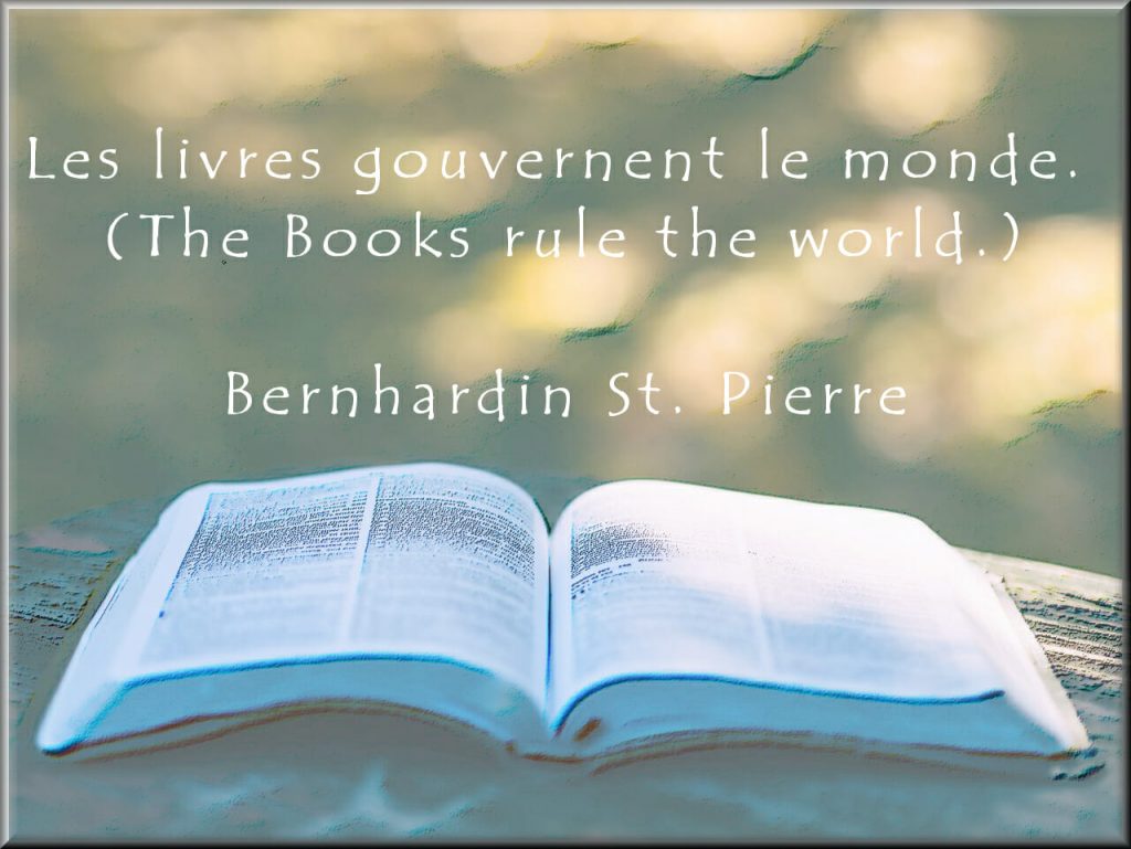 Books rule the world
