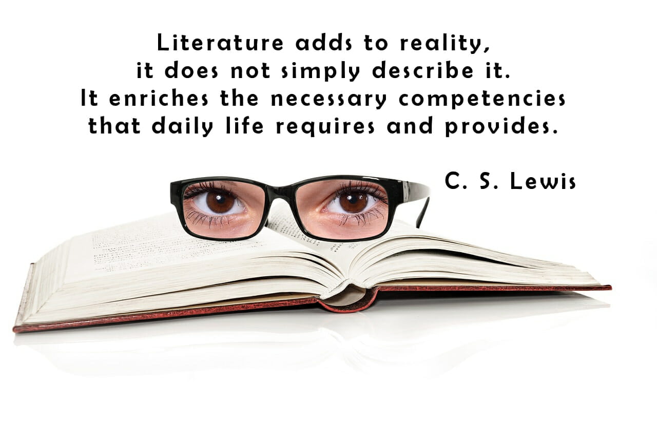 C.S. Lewis on the power of literature and new books